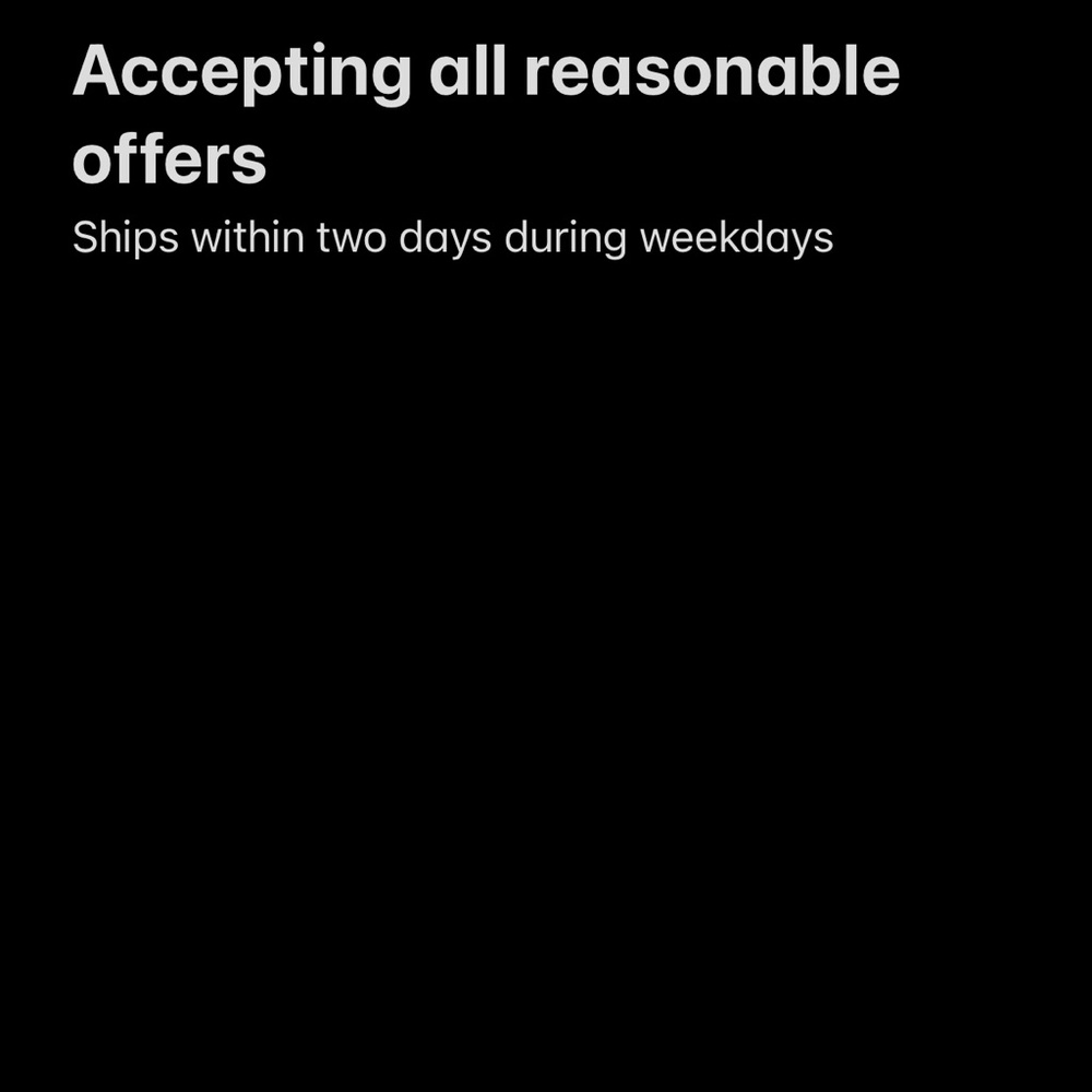 Accepting All Reasonable Offers